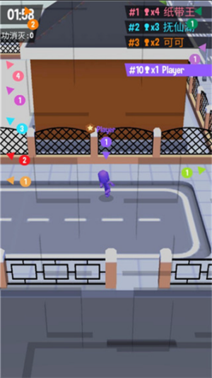 拥挤城市小游戏