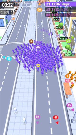 拥挤城市小游戏