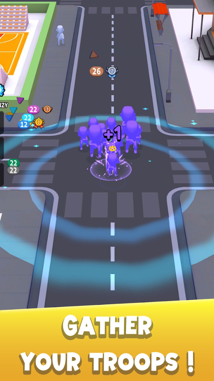 拥挤城市小游戏