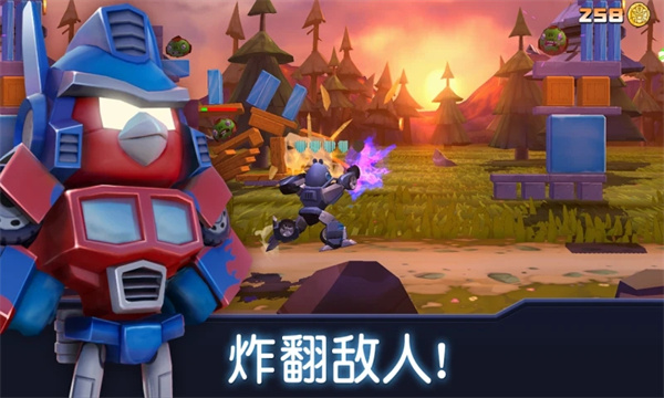 愤怒的小鸟变形金刚官方正版下载第3张图片