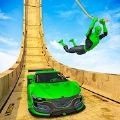 超级汽车跳跃特技Superhero Mega Ramp GT Racing St