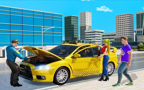 新城市出租车驾驶模拟器Real City Taxi Simulator Driving