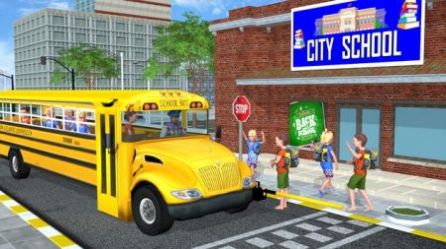 校车服务司机（School Bus Service Driver: Bus Driving Craze）