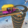 三轮奥拓坡道竞赛（Tuk Tuk Rickshaw 3D Stunt: Free Stunt Games 2021）