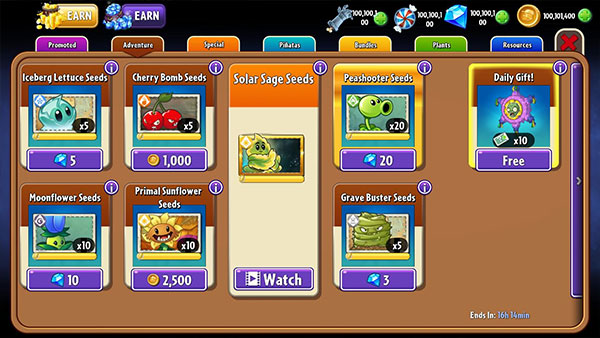 植物大战僵尸2国际版(Plants Vs Zombies 2)