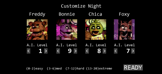 fnaf1代娘化（Five Nights at Freddys）