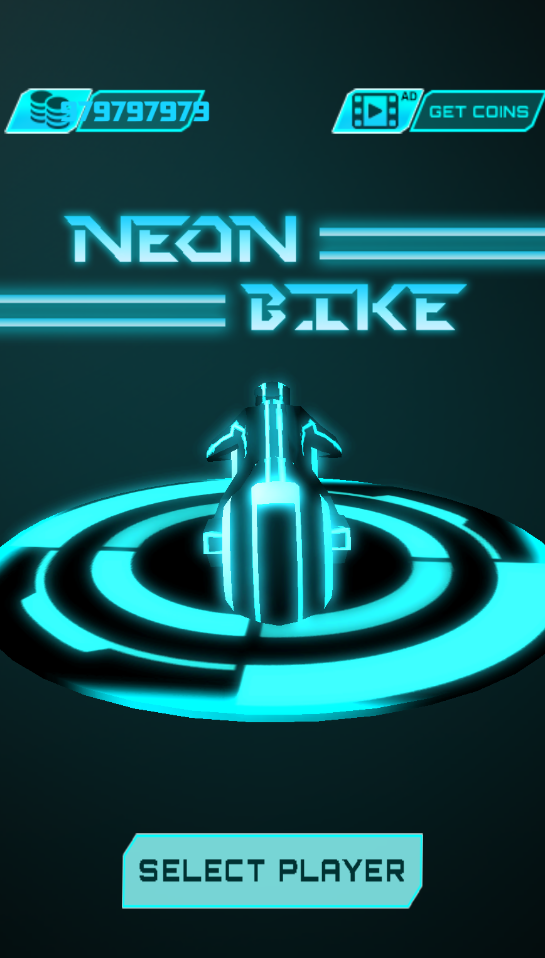 霓虹赛车破解版(Neon Bike Race)