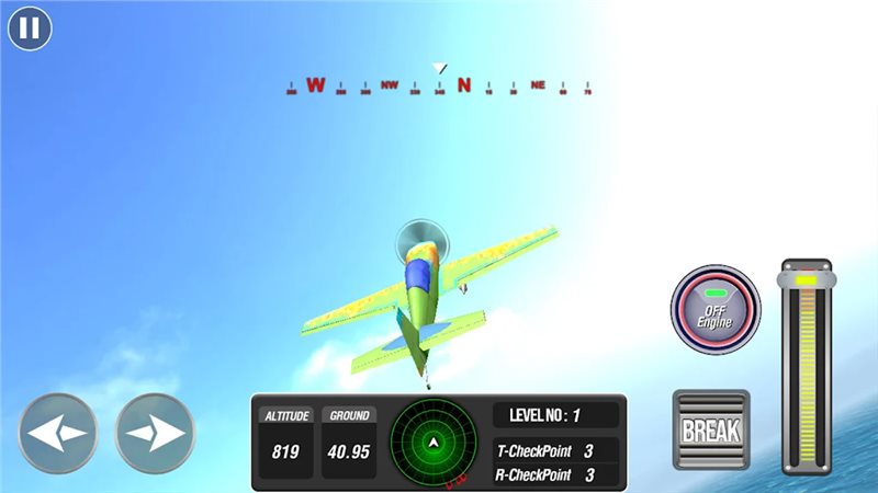 高空飞行模拟器(Flight Simulator Airplane Game)