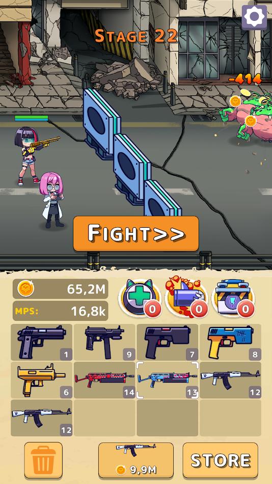女孩合并射击(Kawaii Girls: Merge And Shoot)