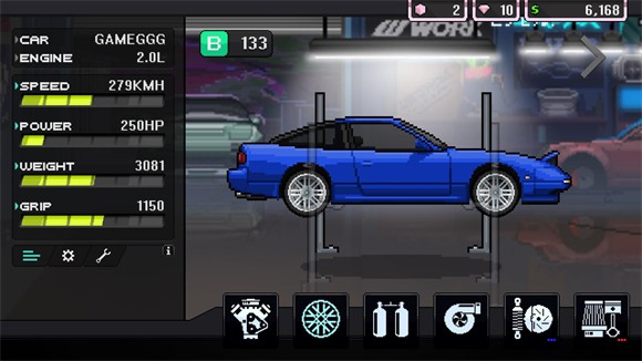 像素赛车手美化版