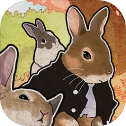 挤在一起的兔兔