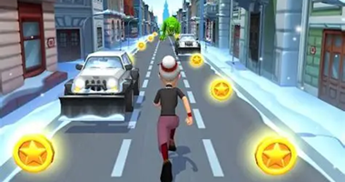 愤怒的老奶奶跑酷