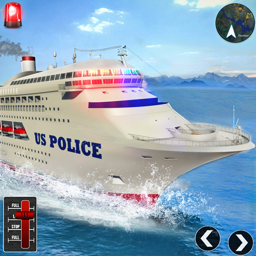 警用油轮驾驶模拟器US Police Cruise Ship Driving Si