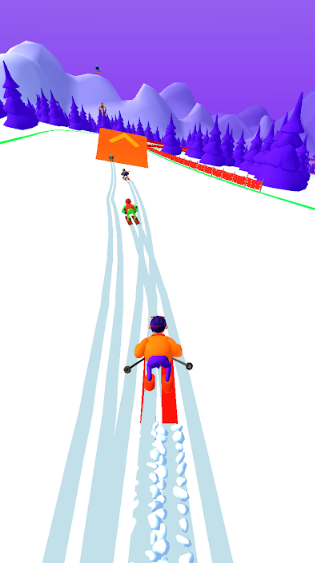雪地骑士3D手机版snowracers3d