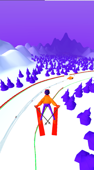 雪地骑士3D手机版snowracers3d