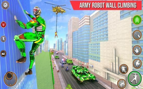 陆军机器人绳索英雄Army Robot Rope Hero