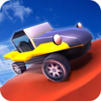 迷你赛车燃烧之轮Toon Cars Race