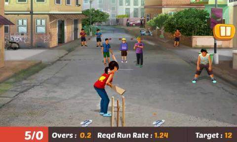 小孩的棒球Gully Cricket