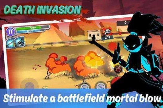 火柴人死亡入侵Death invasion