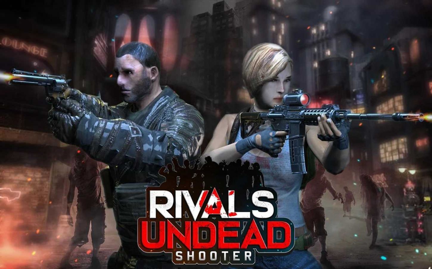 丧尸死亡生存Rivals Undead Shooter