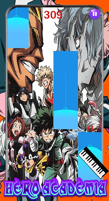 英雄学院钢琴砖Hero Academia Piano Tiles