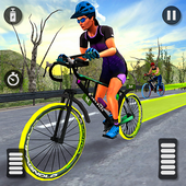 无畏自行车车手Light Bike Fearless BMX Racing