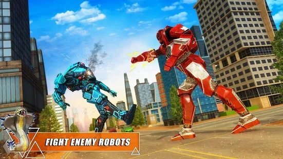 蟒蛇机器人变身Snake Transform Robot War Game