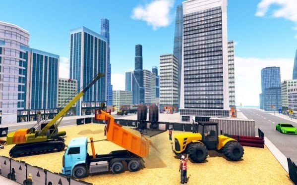 真正的城市建设者公路建设模拟器Real City Builder Road Construct