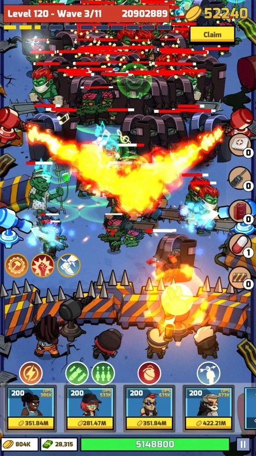 僵尸空闲防Zombie Idle Defense