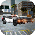 开警车模拟驾驶员Offroad Police Car Driving Simul