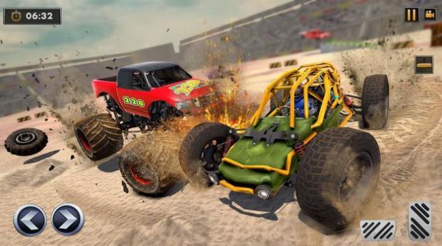 沙丘撞车Dune Buggy Car Crash Derby Stunt