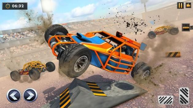 沙丘撞车Dune Buggy Car Crash Derby Stunt