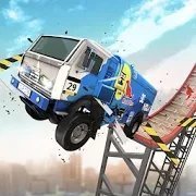 特技卡车跳跃Stunt Truck Jumping