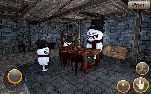 恐怖雪人尖叫小镇Horror Snowman granny game - Sca