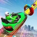 碰碰车漂移竞速(Bumper Car Stunts Mega Ramp Impossible Track)