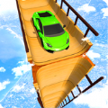 空中坡道汽车大特技大跳跃(Sky Ramp Car Mega Stunts Big Jump)