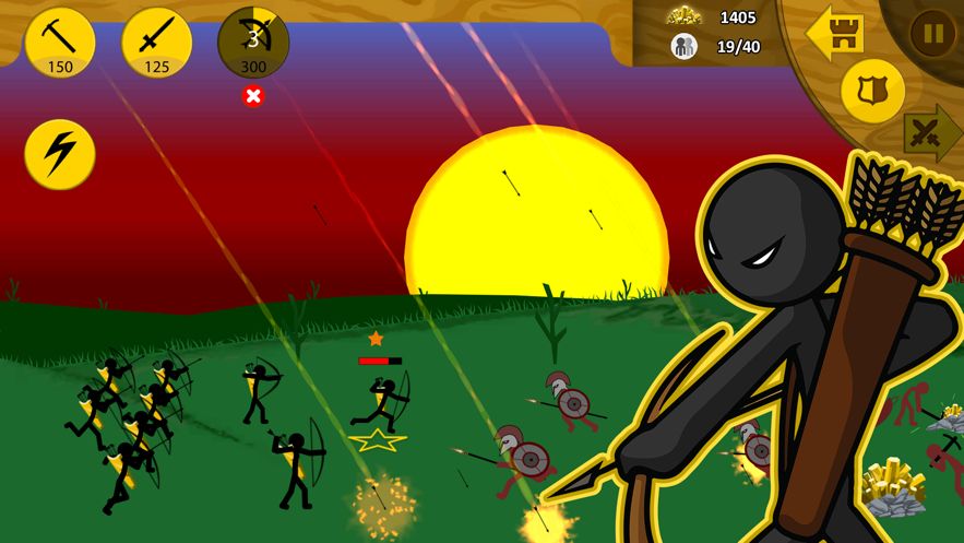 火柴人战争999破解版(Stickman War - Stick Fighter)