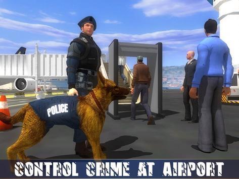 警犬机场犯罪追捕Police Dog Airport Crime Chase