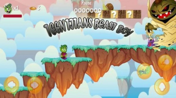 野兽男孩坦尼泰坦冒险世界Beast Boy Tenny Titans Adventure