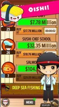 东京寿司餐厅Sushi Tycoon Clicker