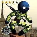 陆军士兵绳索英雄Army Stickman Rope Hero