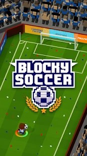 有趣的足球运动员Blocky Soccer