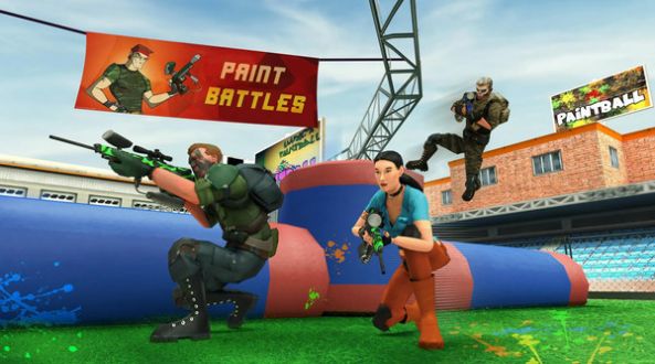 彩弹突击队射击Paintball Shooting Games 3D