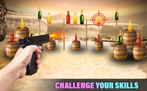 瓶子粉碎3DBottle Target Shooting Game