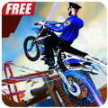 警车骑士3D特技Police Bike Stunt